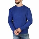 100% Cashmere muški pulover C-NECK-M 560-BLUE