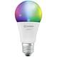 LEDVANCE 4058075778726 LED Energetska učinkovitost 2021 F (A - G) E27 oblik kruške 14 W = 100 W RGBw (Ø x V) 70 mm x 70 mm 1 St.