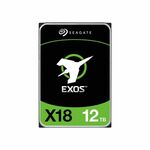 Seagate Exos X18 HDD, 12TB, SATA, SATA3, 7200rpm, 3.5"