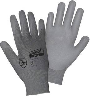 L+D worky Nylon PU DMF-FREE 1175-7 najlon rukavice za rad Veličina (Rukavice): 7