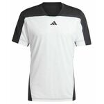 Muška majica Adidas Heat.Rdy FreeLift Pro Polo Shirt - white/black