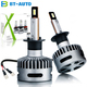 BT-AUTO X9 LED headlights žarulje - do 240% više svjetla - 6000KBT-AUTO X9 LED headlights bulbs - up to 240% more light - 6000K - H1 - 1 žarulja H1-X9-C-1