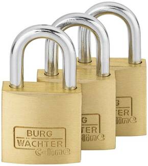 Burg Wächter 29921 lokot 25.00 mm isto zatvaranje mjedena zaključavanje s ključem