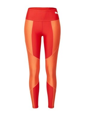 PUMA Sportske hlače narančasta / crvena / bijela