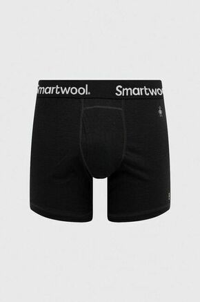 Smartwool Men's Merino Boxer Brief Boxed Black M Termo donje rublje
