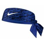 Traka za glavu Nike Dri-Fit Head Tie 4.0 - game royal/obsidian/white