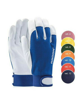 Kombinirane rukavice ARDON®HOBBY 06/XS - s prodajnom etiketom - roze | A1073/06-SPE