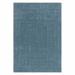 Plavi vuneni tepih 120x170 cm Maze – Asiatic Carpets
