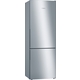 Serie 6, Samostojeći hladnjak sa zamrzivačem na dnu, 201 x 70 cm, Nehrđajući čelik (s premazom protiv otisaka prstiju), KGE49AICA - Bosch