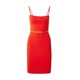 Calvin Klein Jeans Ljetna haljina crvena / narančasto crvena / bijela