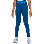 Dječje trenirke Nike Girls Dri-Fit Pro Leggings - court blue/light photo blue
