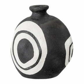 Crna ukrasna vaza od terakote Bloomingville Mika