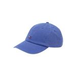 Pamučna kapa sa šiltom Tommy Hilfiger , glatka - plava. Kapa s šiltom u stilu baseball iz kolekcije Tommy Hilfiger. Model izrađen od pamučne tkanine.