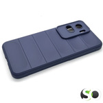Silikonska Wave maskica za Honor 90 Lite Tamno plava