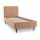 Ružičasti dječji krevet s prostorom za odlaganje 90x200 cm Star – Scandic