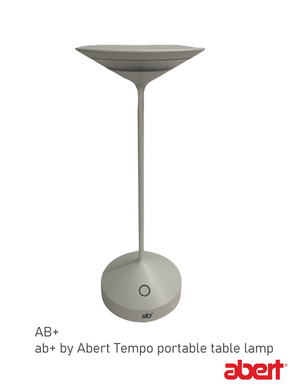 Ab+ by Abert Tempo portable Table Lamp white