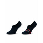 Set od 2 para muških niskih čarapa Tommy Hilfiger 701222189 Navy 004