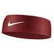 Bend za glavu Nike Dri-Fit Fury Headband - gym red/white