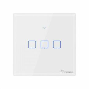 Sonoff WiFi pametni zidni prekidač T1EU3C-TX - 3-kanalni Sonoff Wi-Fi zidni prekidač T1EU3C-TX