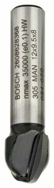 Bosch Accessories 2608628368 glodalo za poluokrugle kanale tvrdi metal dužina 40 mm Dimenzija proizvoda