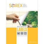 Etiketa laser/inkjet/copy 42,0x74 Sorex 100/1