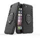 Ring Armor maskica Kickstand Tough Rugged za iPhone SE 2022 / SE 2020 / iPhone 8 / iPhone 7: crna