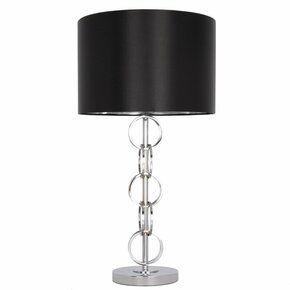 COSMOLIGHT T01946CH | Lima-COS Cosmolight stolna svjetiljka 76cm s prekidačem 1x E27 krom