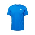 Nike Sportswear Majica 'Club' kraljevsko plava / prljavo bijela