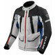 Rev'it! Jacket Sand 4 H2O Silver/Blue 3XL Tekstilna jakna