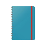 Leitz Cosy Soft touch spiralna bilježnica (B5), plava, sa kvadradičima