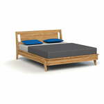 Bračni krevet od hrastovog drveta 180x200 cm Retro 2 - The Beds