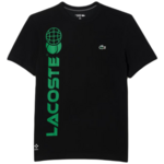 Muška majica LacosteTennis x Daniil Medvedev Regular Fit T-Shirt - black/green
