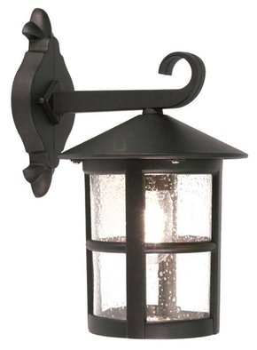 ELSTEAD BL21-G-BLACK | Hereford Elstead zidna svjetiljka 1x E27 IP43 crno
