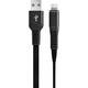 Leba Innovation Apple iPad/iPhone/iPod priključni kabel [1x USB-A - 1x Lightning] 1.20 m crna