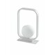 FANEUROPE I-ROXY-L1 | Roxy-FE Faneurope stolna svjetiljka Luce Ambiente Design 26cm s prekidačem 1x G9 bijelo, saten