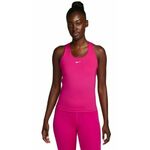 Ženska majica bez rukava Nike Dri-Fit Swoosh Bra Tank - fireberry/fireberry/white