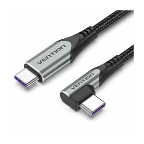 Vention USB 2.0 C Male Right Angle to C Male 5A Cable 2M Gray VEN-TAKHH VEN-TAKHH