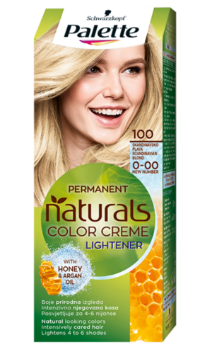 Palette Permanent Natural Colors 100 boja za kosu Skandinavsko Plava 0-00