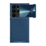 Nillkin CamShield Leather case za Samsung Galaxy S23 Ultra (plava)