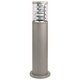 VIOKEF 4053400 | Naxos-VI Viokef podna svjetiljka 75cm 1x E27 IP44 sivo, krom, prozirna