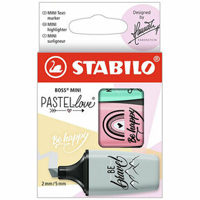 Stabilo: Boss Mini Pastellove marker set 3 kom