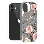 Techsuit Marble Series maska za iPhone 12 Bloom of Ruth Gray