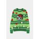 DIFUZED POKEMON - BULBASAUR PATCHED CHRISTMAS JUMPER - L