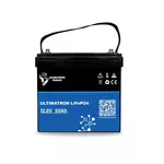 Baterija Ultimatron LiFePO4 Litij-ionska, 12.8V, 50Ah, 640Wh, Bluetooth, Integrirani Smart BMS