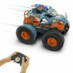 Hot Wheels Monster Trucks: Daljinski upravljiv transformabilni Rhinomite - Mattel