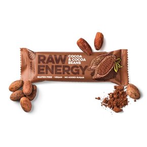 Bombus Raw Energetska pločica 50 g salty caramel &amp; peanuts