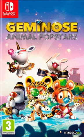 WEBHIDDENBRAND Majesco Entertainment Geminose: Animal Popstars (Nintendo Switch)