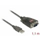 Kabel DELOCK, USB 2.0 Type-A na serijski port RS-232 DB9 61364/61460