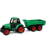 LENA: Truckies traktor sa prikolicom i figurom 36cm