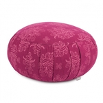 Bodhi Zafu jastuk za meditaciju Maharaja 38 x20 cm - pir Boja: roza (berry)